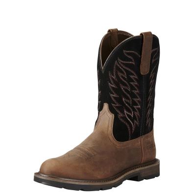 Ariat Groundbreaker Pull-On - Werkschoenen Bruin Heren - 19480-939